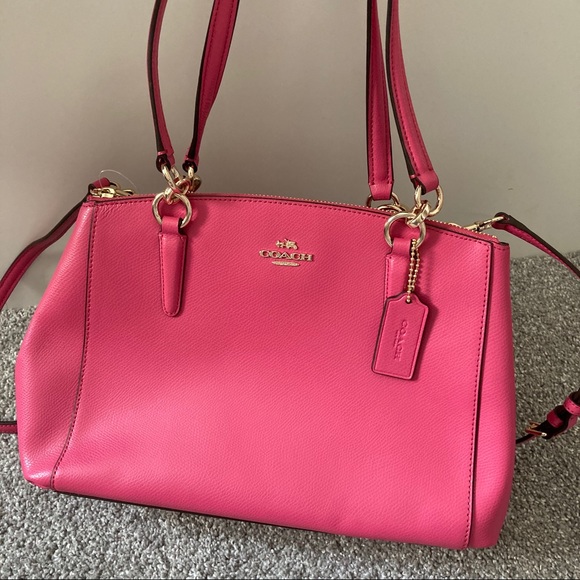 Coach Handbags - Coach christ Sutton shoulder bag crossbody NWT pink